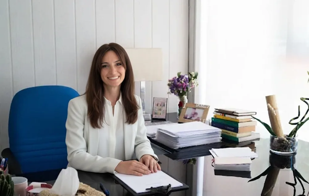 Guadalupe García Braun en su consulta de Málaga